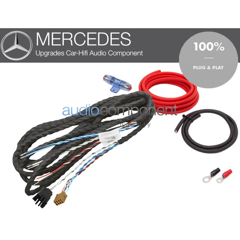 Amplificador Mercedes ETON Mini 150.4 para mejorar la calidad de
