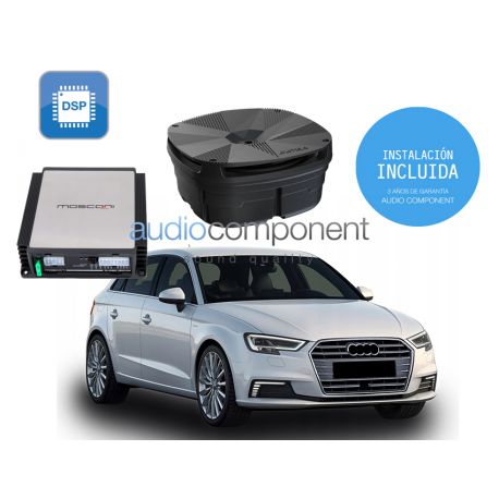 Instalación sistema de sonido para coche AUDI A3 8V - Kit de sonido específico para AUDI