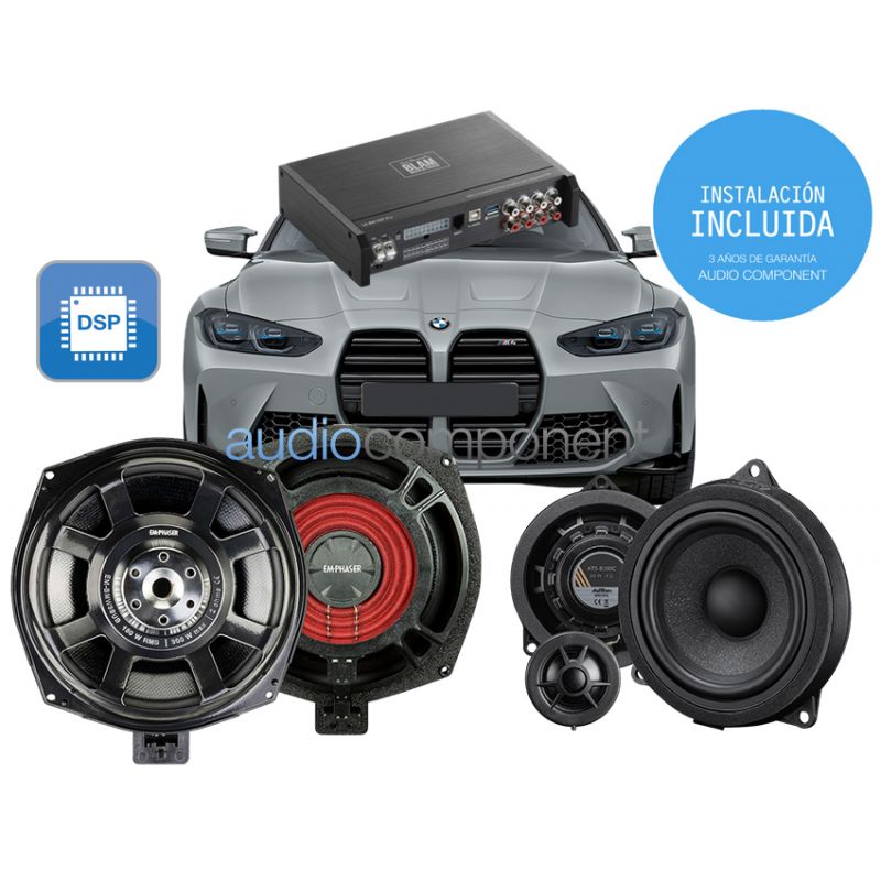 Altavoces para coche BMW de calidad de sonido AXTON ATS-B101C