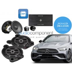 Kit de sonido Mercedes Clase C w206 Gladen Audio Mosconi con instalación - Equipo de música específico para MERCEDES (4)