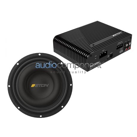 Subwoofer ETON M10 FLAT y amplificador ETON MINI 300.2