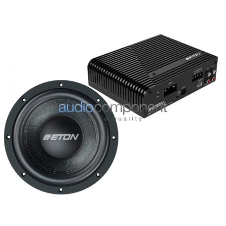 Subwoofer ETON PW8 y amplificador ETON MINI 300.2