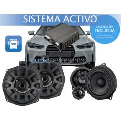 Sistema de sonido BMW con instalación incluida - AXTON, EMPHASER y Mosconi Pico 4 | 8 DSP