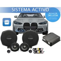 Sistema de sonido BMW con instalación incluida - Gladen Audio ONE 202 BMW y Mosconi Pico 4 | 8 DSP