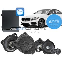 Kit de sonido Mercedes Clase C w205 ETON y AXTON A894DSP con instalación - Equipo de música específico para MERCEDES (2)