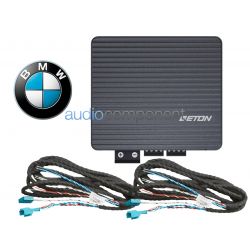 Amplificador BMW ETON Mini 150.4 para mejorar el sonido de los altavoces