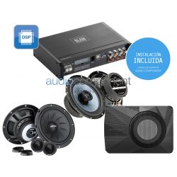 Instalación equipo de música PERFORMANCE 5 para coche universal: BLAM AUDIO y ETON