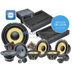 Instalación equipo de música ORCHESTRA 3 para coche universal: FOCAL Y MOSCONI